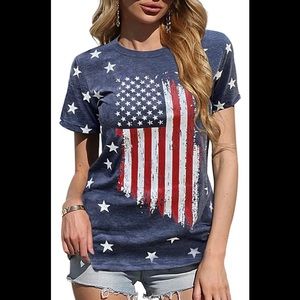 Women’s American Flag Tee